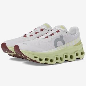 ON Cloudmonster size 7 Frost/Acacia